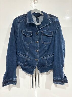 White House Black Market denim jacket